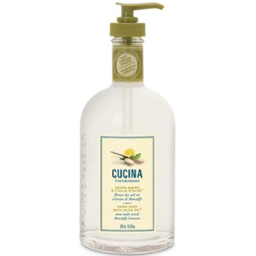 Hand Soap with Olive Oil Sea Salt and Amalfi Lemon 16.9 oz