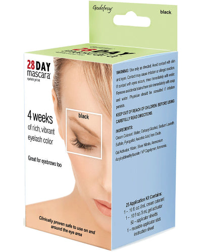 28 Day Mascara Black 25 Application Kit