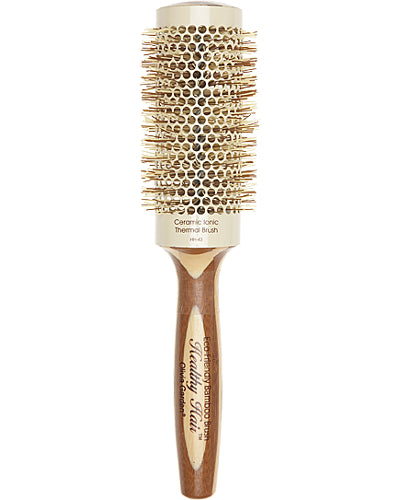 Healthy Hair Ceramic Ionic Thermal Bamboo Brush 1 3/4" HH-43