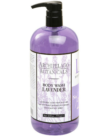 Lavender Body Wash Liter 33 oz