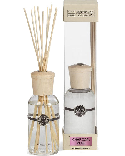 Charcoal Rose Reed Diffuser 7.85 oz