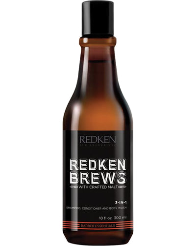 Brews 3-in-1 Shampoo, Conditioner & Body Wash 10 oz