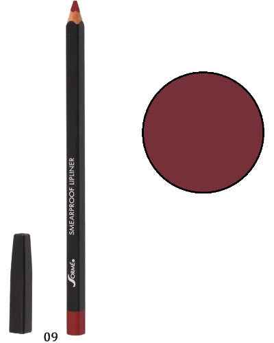 Smearproof Lip Liner Burgundy 0.06 oz