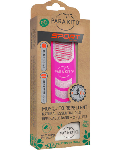 Mosquito Repellent Sport Band Fuchsia