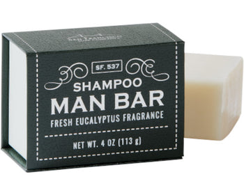 Fresh Eucalyptus Shampoo Man Bar 4 oz
