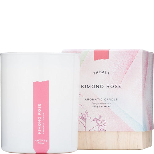 Kimono Rose Candle 9 oz