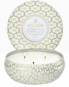 Eucalyptus & White Sage 3 Wick Tin Candle 12 oz