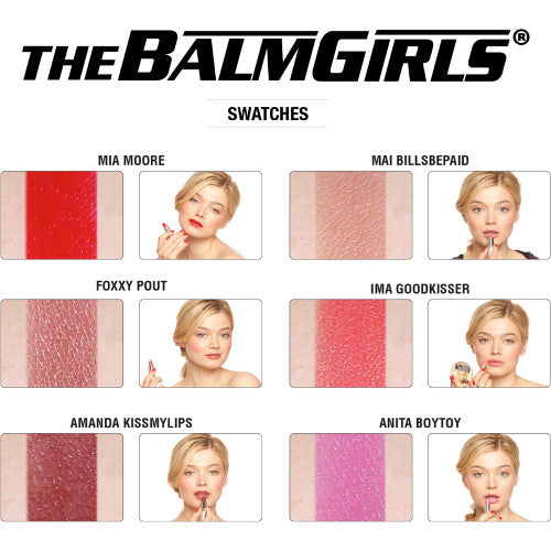 theBalm Girls Lipstick Amanda Kissmylips 0.14 oz