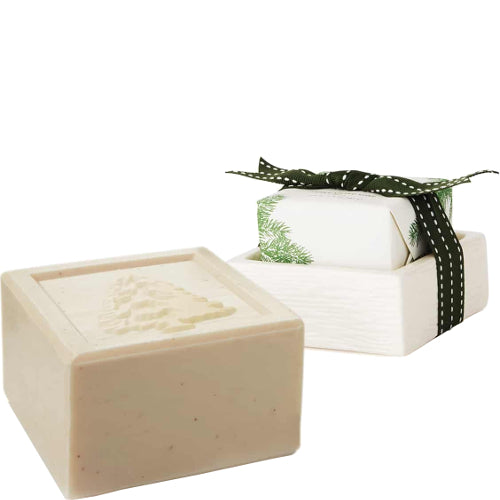 Frasier Fir Bar Soap and Dish Set
