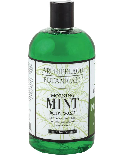 Morning Mint Body Wash 17 oz