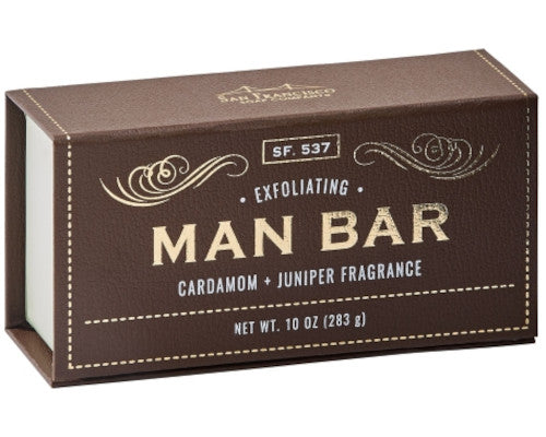 MAN BAR - Exfoliating Cardamom & Juniper 10 oz