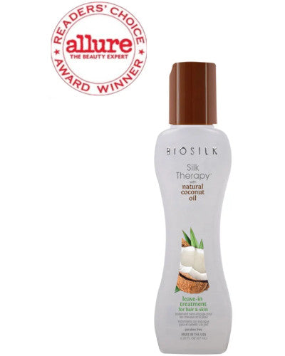 Silk Therapy with Natural Coconut Oil Leave-In Treatment 2.26 oz