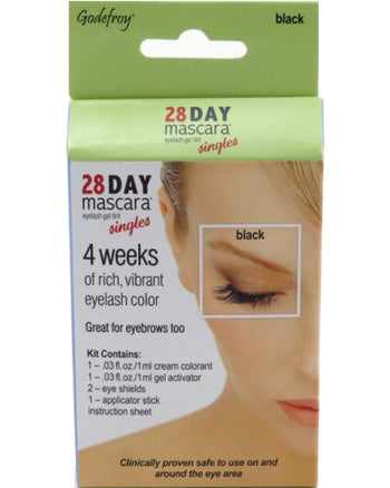 28 Day Mascara Black Single Application