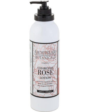 Charcoal Rose Lotion 18 oz